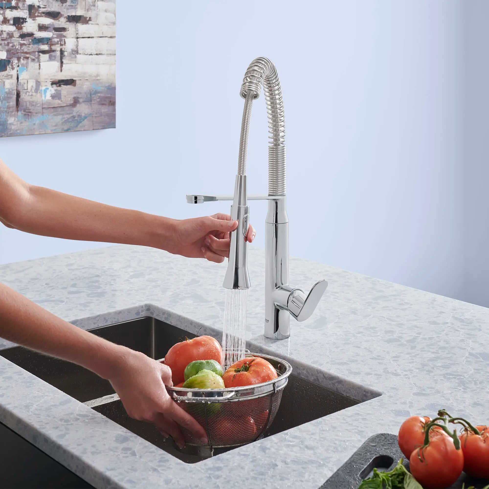 K7 Medium Single-Handle Semi-Pro Dual Spray Kitchen Faucet 1.75 GPM (6.6 L/min) // GROHE STARLIGHT CHROME // 100357_L-31380000_1_CDNwebp.webp