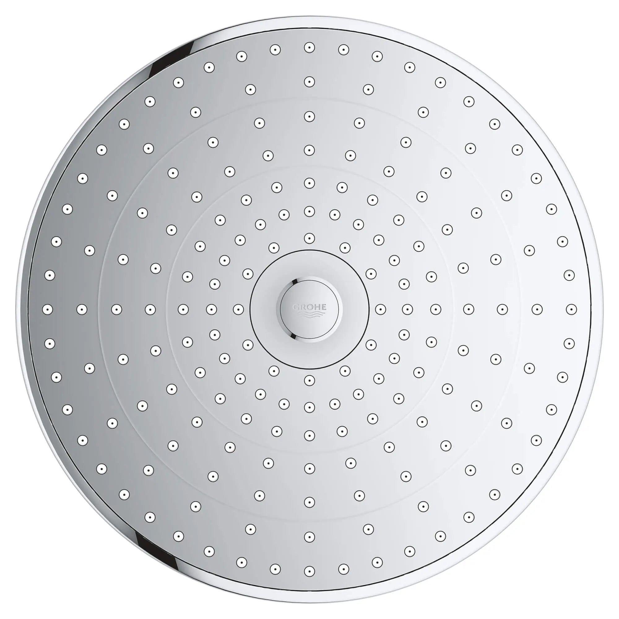 260 Shower Head, 10" - 3 Sprays, 1.75 gpm // GROHE STARLIGHT CHROME // 1057_26518000-shower-head-3-sprays-enviro-1_0_CDNwebp.webp