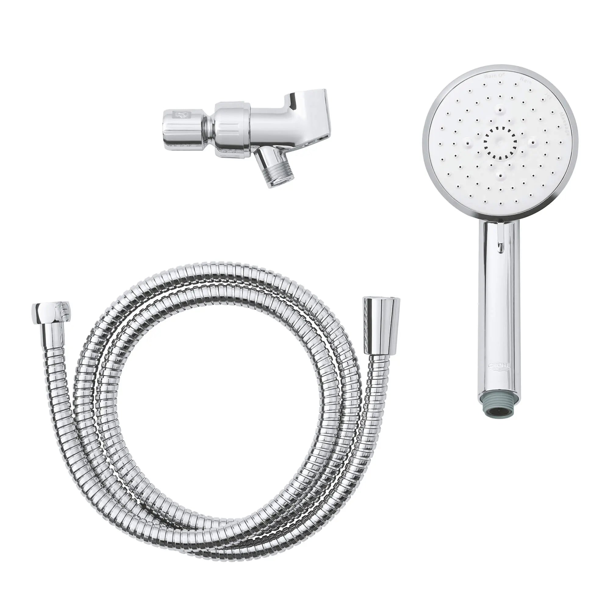 Hand Shower - 4 Sprays, 1.75 gpm // GROHE STARLIGHT CHROME // 1067_26519000-hand-shower-4-sprays-enviro-7_0_CDNwebp.webp