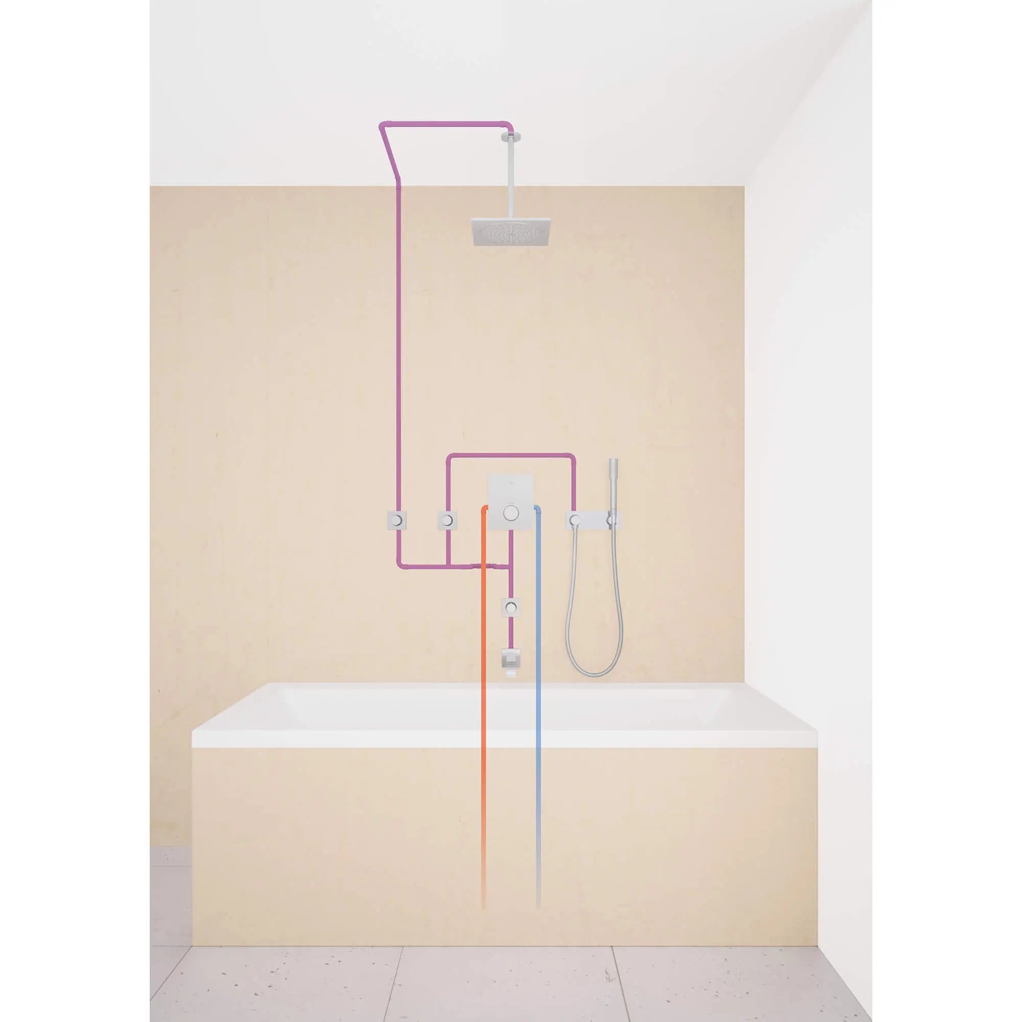 Wall Union With Integrated Hand Shower Holder // GROHE STARLIGHT CHROME // 1169_27621000-wall-union-with-intergrated-hand-shower-holder-enviro-13_0_CDNwebp.webp