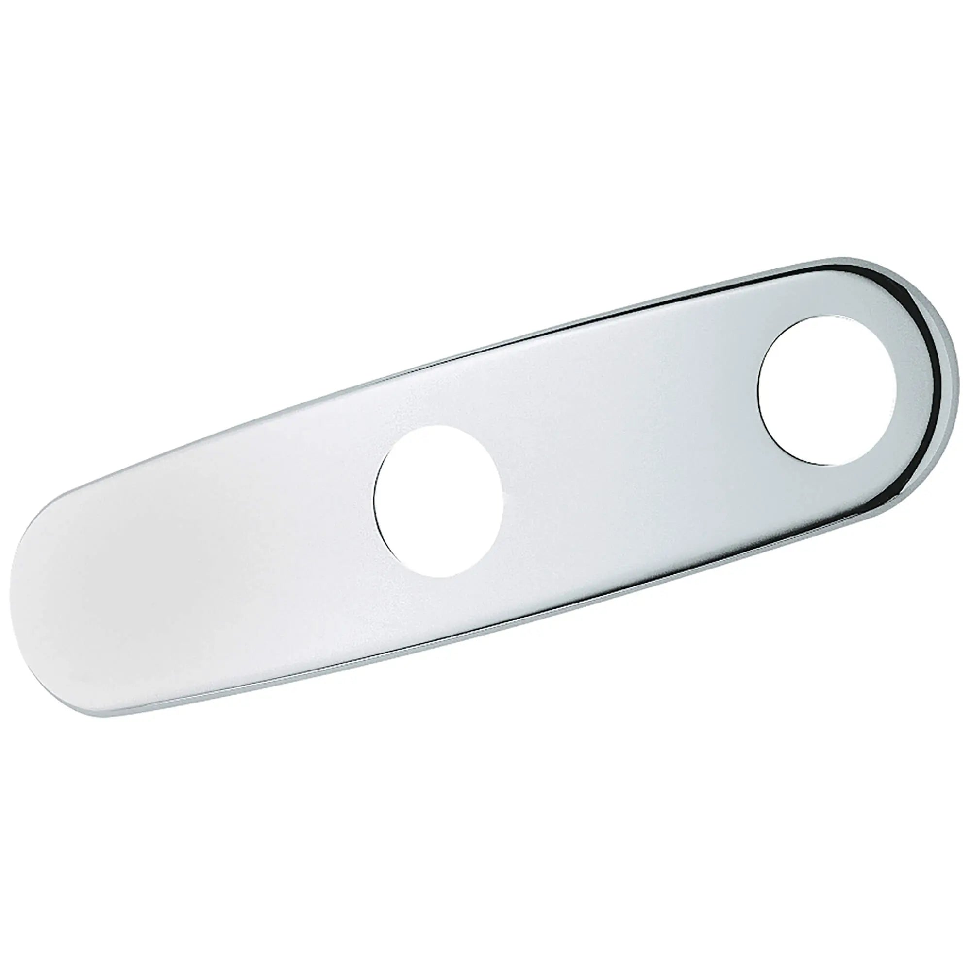 10" Two-Hole Escutcheon // GROHE STARLIGHT CHROME // 11801_07555000-10-inch-two-hole-escutcheon-starlight-chrome_0_CDNwebp.webp