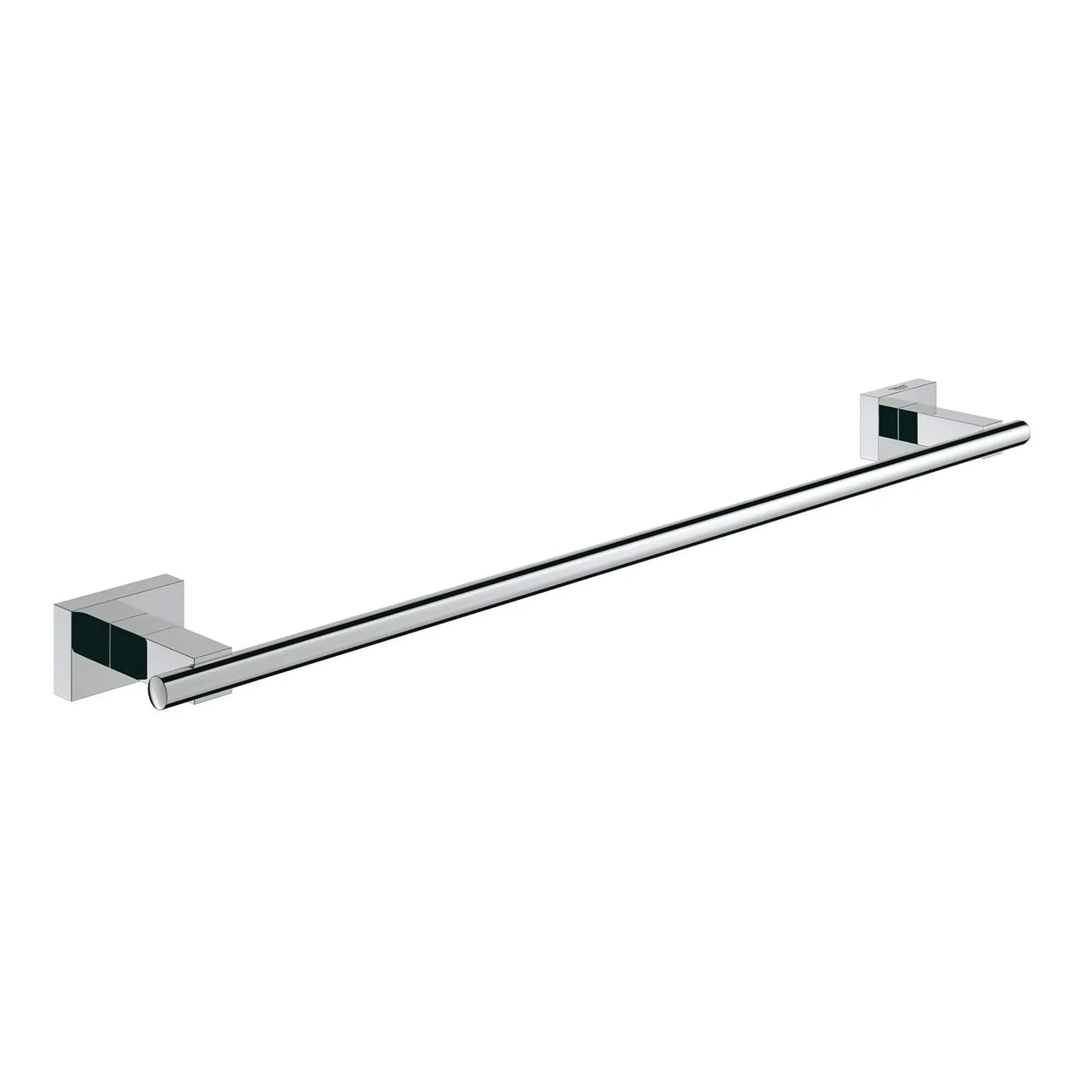18" Towel Bar // GROHE STARLIGHT CHROME // 11901_122522-Essentials_Cube-Towel_Rail_0_CDNwebp.webp