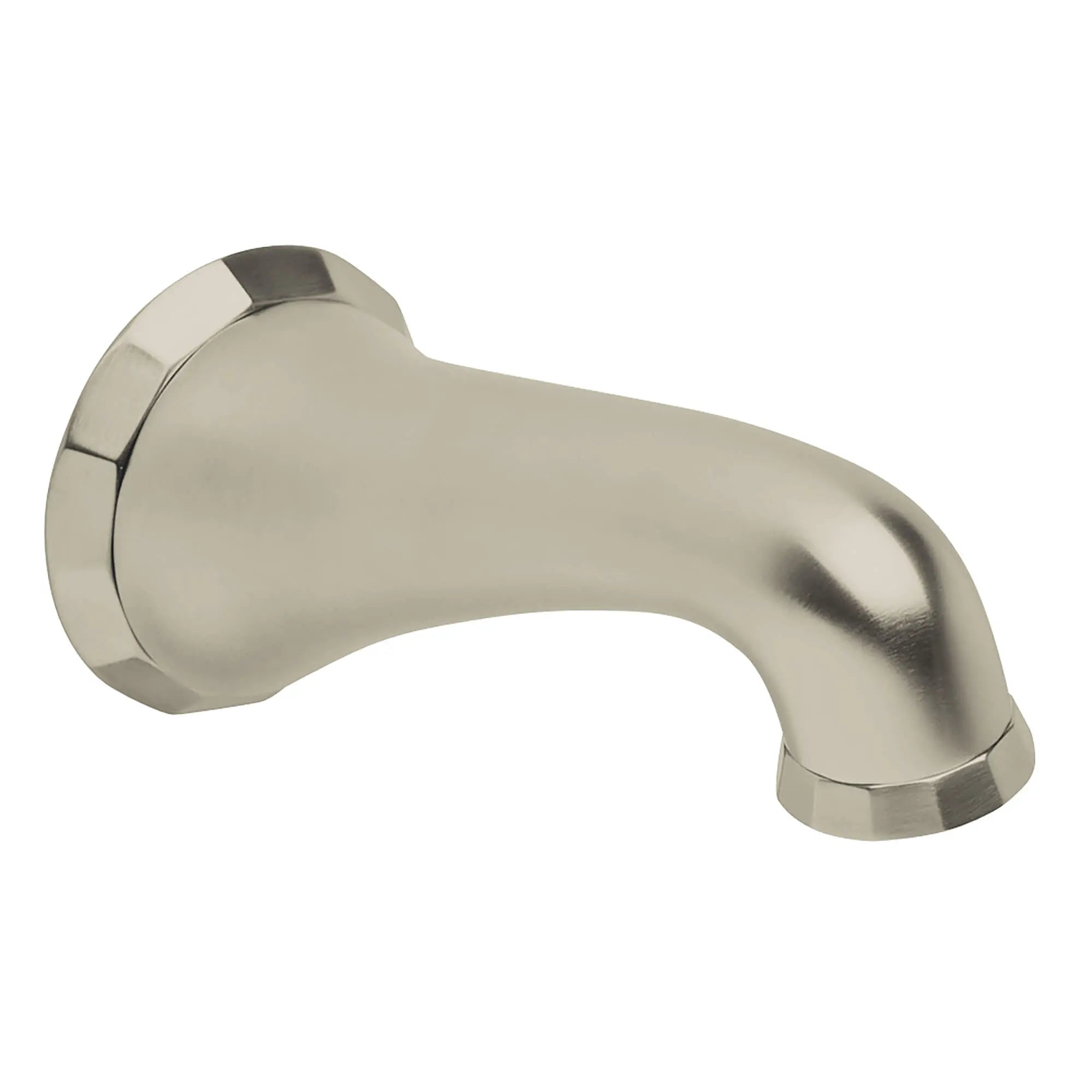 Tub Spout // BRUSHED NICKEL INFINITYFINISH // 11965_13193en0-kensington-wall-mounted-spout-brushed-nickel-infinityfinish_0_CDNwebp.webp