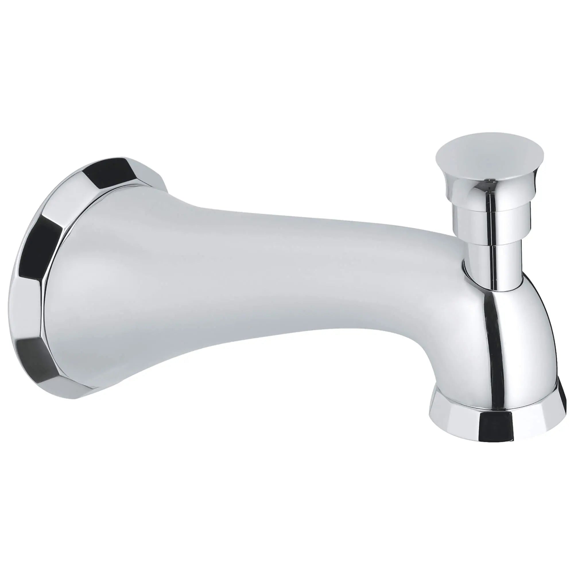 Diverter Tub Spout // GROHE STARLIGHT CHROME // 11968_13194000-kensington-wall-mounted-spout-with-diverter-starlight-chrome_0_CDNwebp.webp