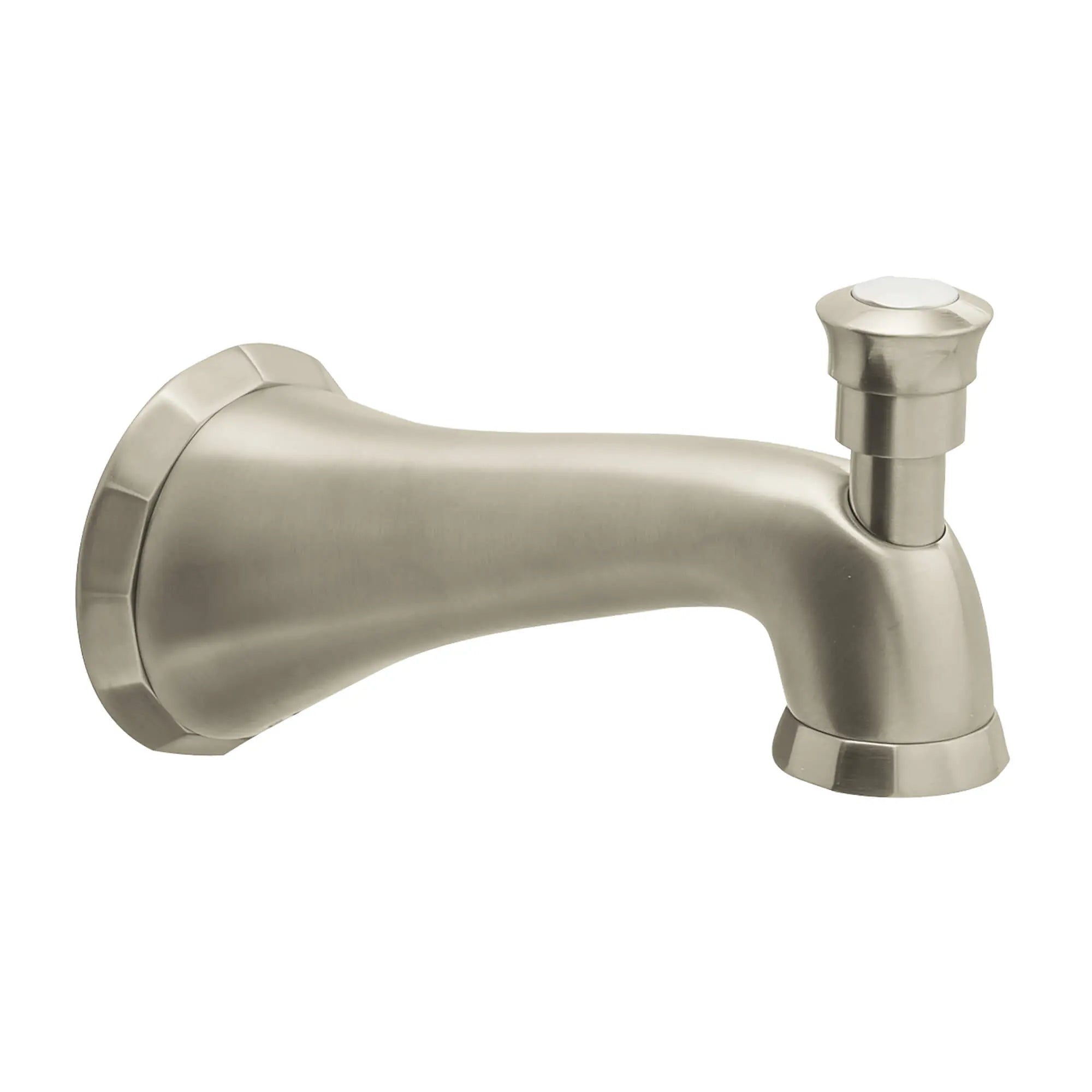 Diverter Tub Spout // BRUSHED NICKEL INFINITYFINISH // 11969_13194en0-kensington-wall-mounted-spout-with-diverter-brushed-nickel-infinityfinish_0_CDNwebp.webp