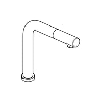 [13229000] Spout - GROHE StarLight Chrome