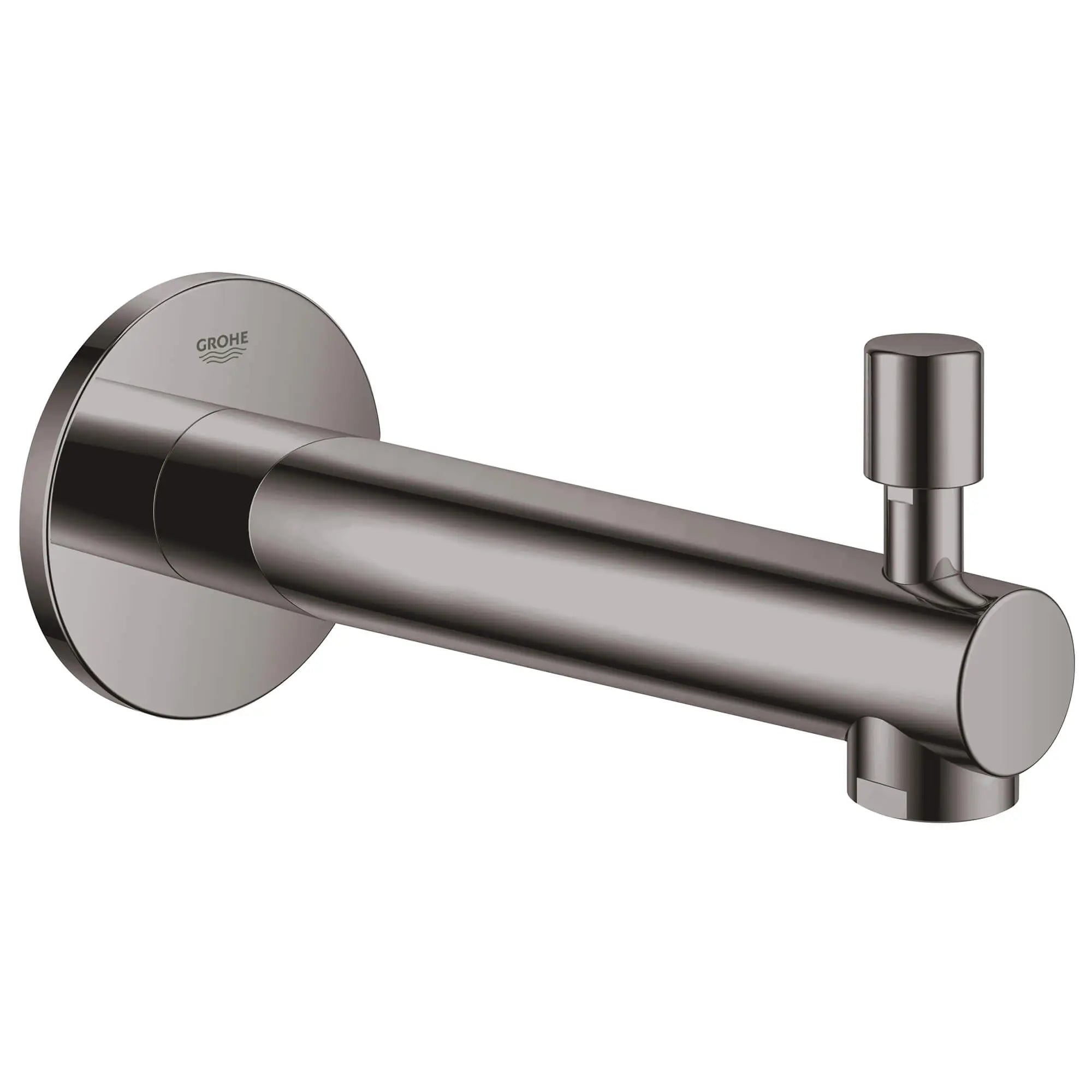 Diverter Tub Spout // HARD GRAPHITE // 12005_13275a01-concetto-tub-spout-hard-graphite_0_CDNwebp.webp