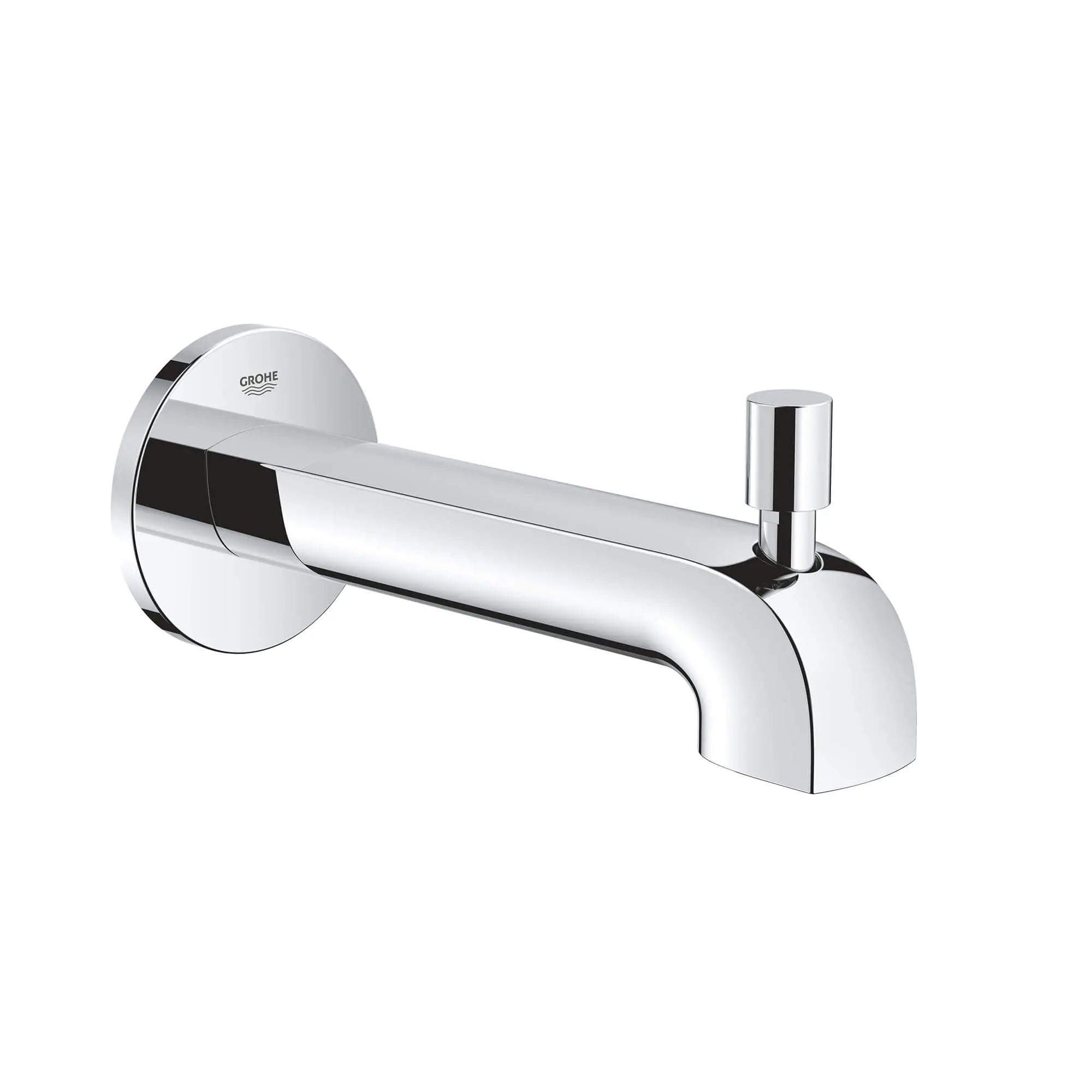 Diverter Tub Spout // GROHE STARLIGHT CHROME // 12080_13399000-defined-diverter-tub-spout-starlight-chrome_0_CDNwebp.webp