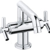 [18026000] Tri-Spoke Handles (Pair) - GROHE StarLight Chrome