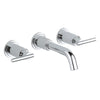 [18027000] Lever Handles (Pair) - GROHE StarLight Chrome