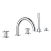 [18033003] Cross Handles (Pair) - GROHE StarLight Chrome