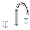 [18033003] Cross Handles (Pair) - GROHE StarLight Chrome