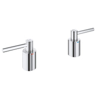 [18034003] Lever Handles (Pair) - GROHE StarLight Chrome