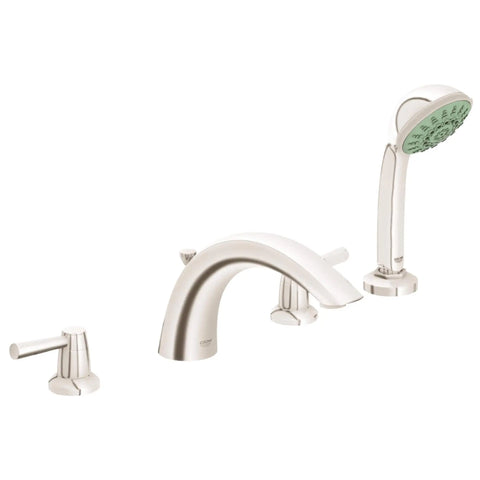 Lever Handles (Pair) - Brushed Nickel InfinityFinish