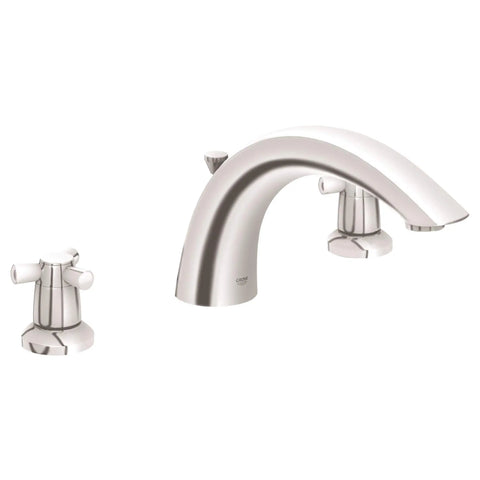 Tri-Spoke Handles (Pair) - Brushed Nickel InfinityFinish