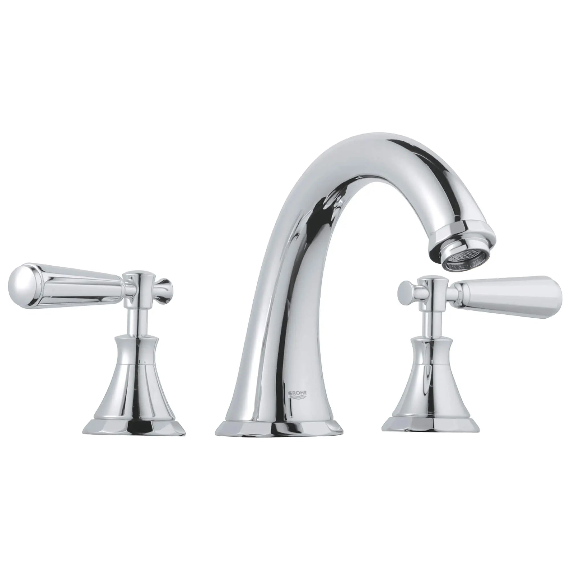 Lever Handles (Pair) // GROHE STARLIGHT CHROME // 12363_18087000-kensington-lever-handle-starlight-chrome-4_0_CDNwebp.webp