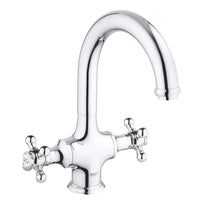 [18173000] Cross Handles (Pair) - GROHE StarLight Chrome