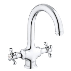 [18173000] Cross Handles (Pair) - GROHE StarLight Chrome