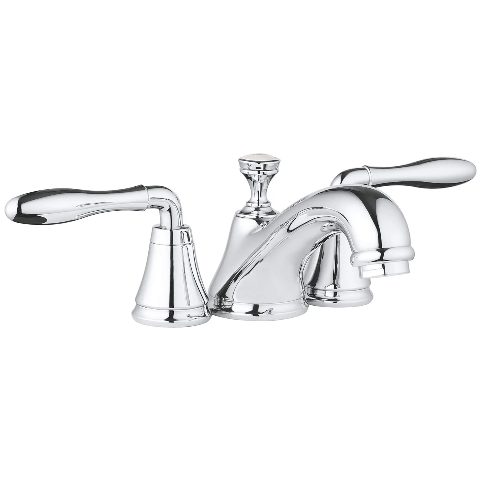 Lever Handles (Pair) // GROHE STARLIGHT CHROME // 12407_18732000-seabury-lever-handle-starlight-chrome-7_0_CDNwebp.webp