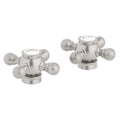 [18733DC0] Cross Handles (Pair) - GROHE StarLight Chrome