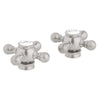 [18733DC0] Cross Handles (Pair) - GROHE StarLight Chrome