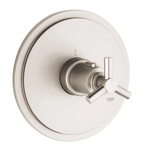 Central Thermostatic Valve Trim - Brushed Nickel InfinityFinish