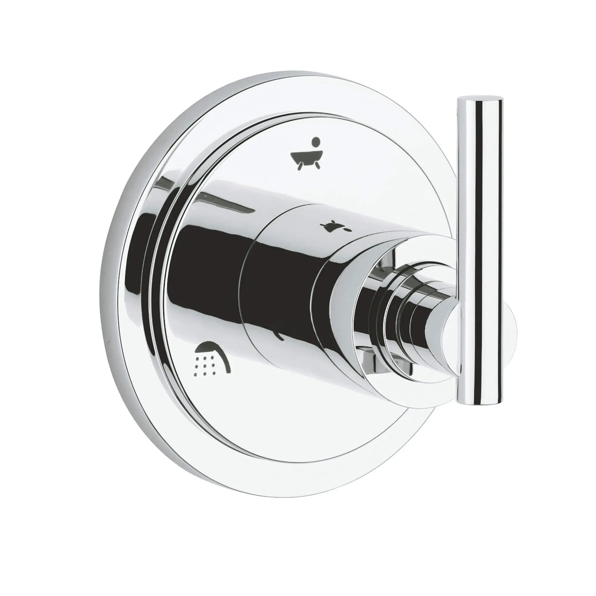 3-Way Diverter Trim // GROHE STARLIGHT CHROME // 12479_19181000-atrio-3-way-diverter-trim-starlight-chrome_0_CDNwebp.webp