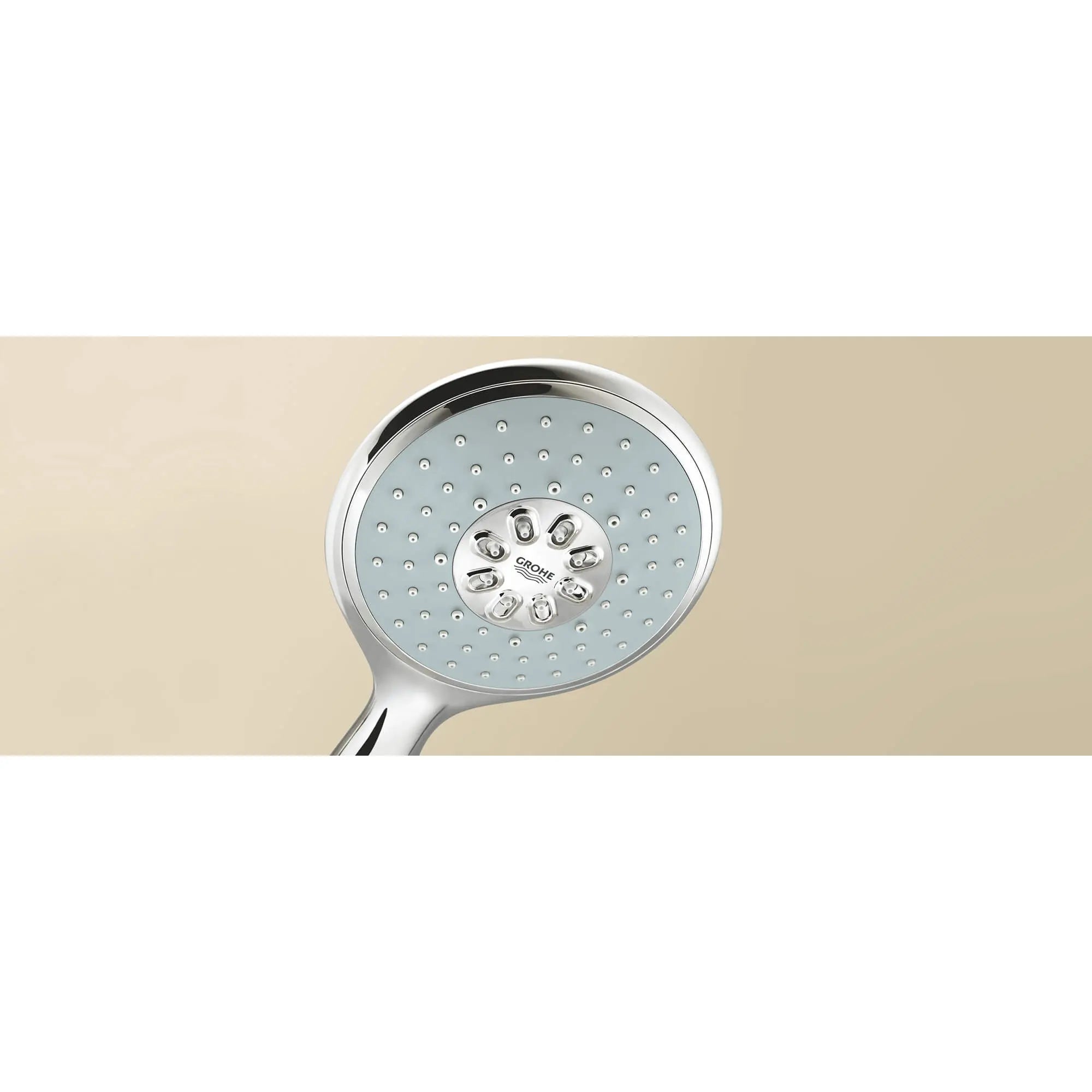 130 Hand Shower - 4 Sprays, 9.5 L/min (2.5 gpm) // GROHE STARLIGHT CHROME // 1251_27673000-hand-shower-4-sprays-spray-plate-night-time-grey-enviro-3_0_CDNwebp.webp