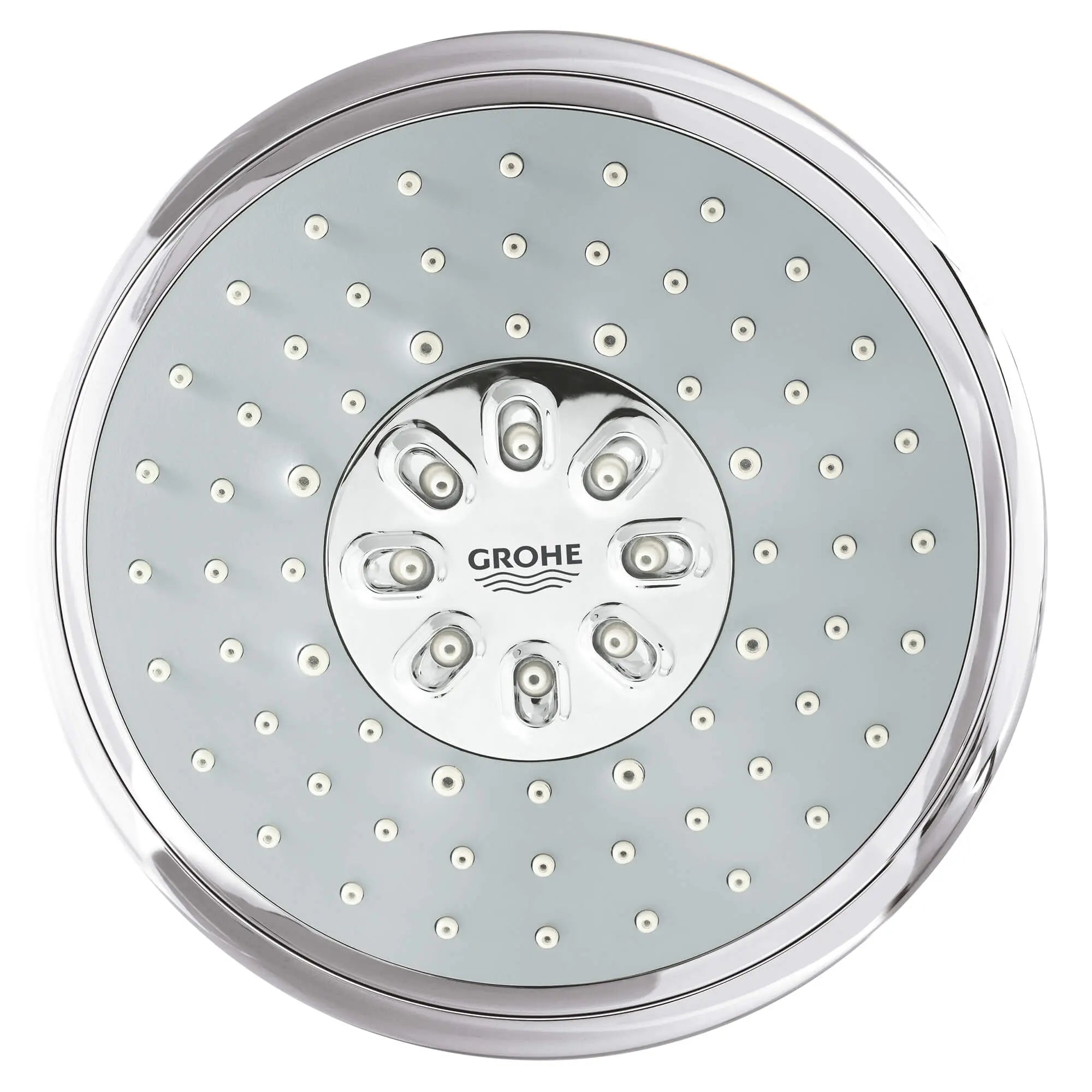 130 Hand Shower - 4 Sprays, 9.5 L/min (2.5 gpm) // GROHE STARLIGHT CHROME // 1252_27673000-hand-shower-4-sprays-spray-plate-night-time-grey-enviro-4_0_CDNwebp.webp