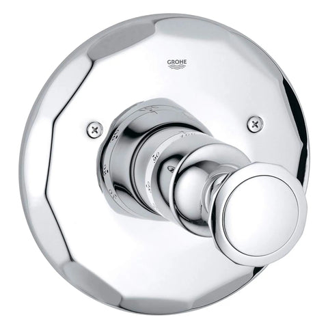 Central Thermostatic Valve Trim - GROHE StarLight Chrome