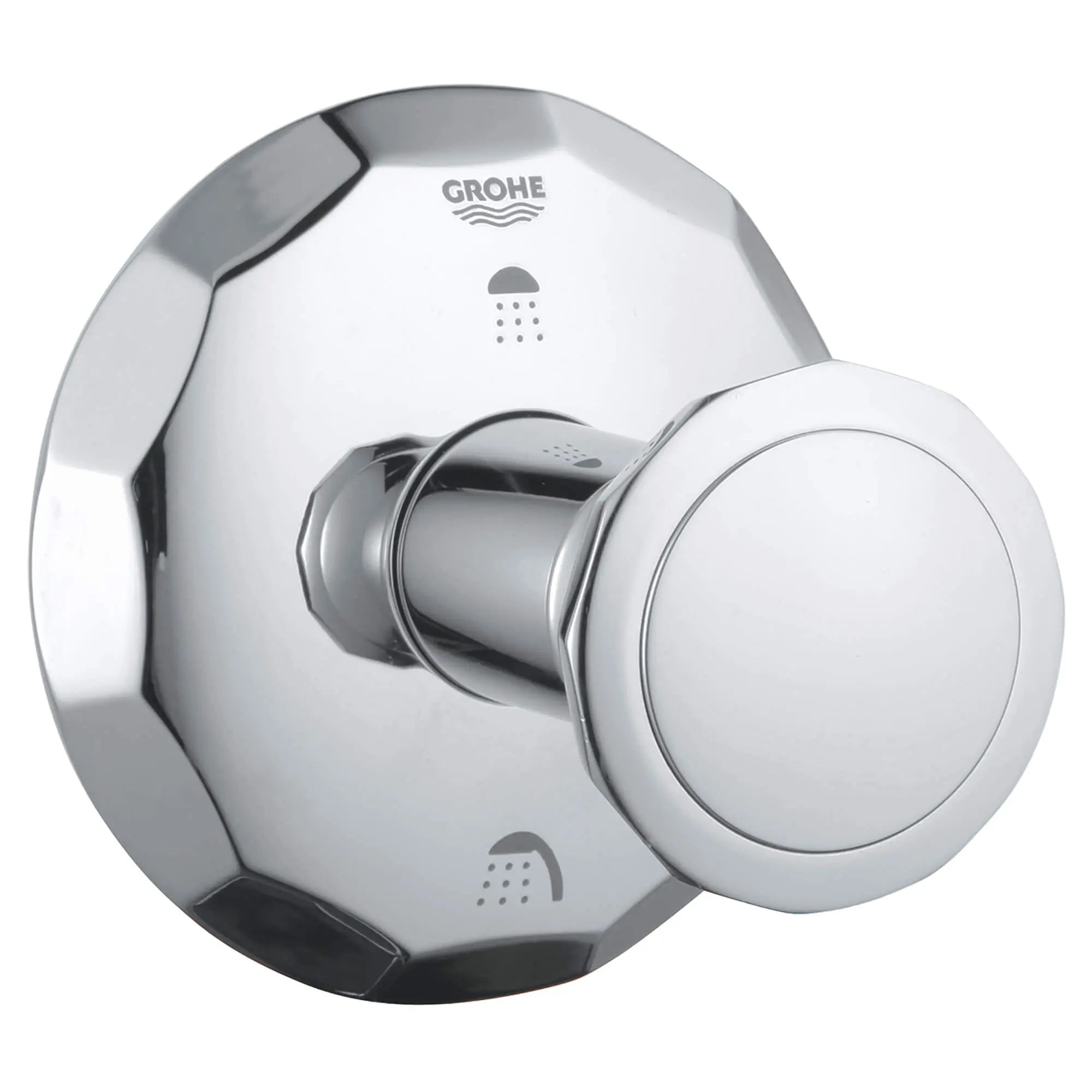 2-Way Diverter Trim // GROHE STARLIGHT CHROME // 12583_19271000-kensington-2-way-diverter-starlight-chrome_0_CDNwebp.webp