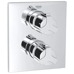 [19304000] 2-Handle Thermostatic Valve Trim - GROHE StarLight Chrome