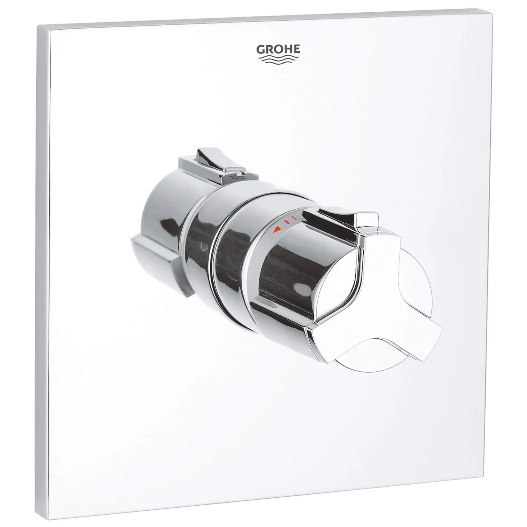 Allure Central Thermostatic Valve Trim // GROHE STARLIGHT CHROME // 12609_19305000-allure-thermostat-trim-starlight-chrome_0_CDNwebp.webp
