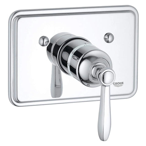 Central Thermostatic Valve Trim - GROHE StarLight Chrome