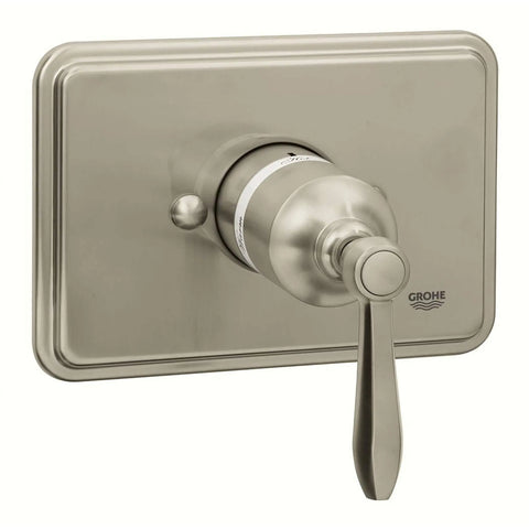 Somerset Single-Handle Pressure Balance Valve Trim Kit with Lever Handle - Brushed Nickel InfinityFinish