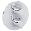 [19437000] 2-Handle Thermostatic Valve Trim - GROHE StarLight Chrome