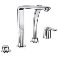 [19373000] Roman Tub Filler With Personal Hand Shower - GROHE StarLight Chrome