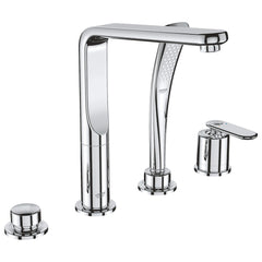 [19373000] Roman Tub Filler With Personal Hand Shower - GROHE StarLight Chrome