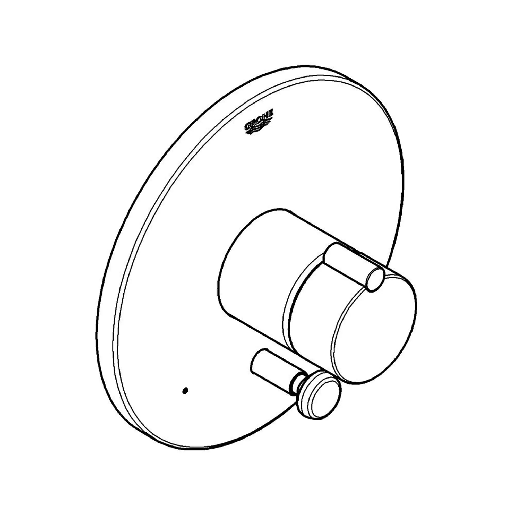 Tenso Pressure Balance Valve Trim // BRUSHED NICKEL INFINITYFINISH // 12706_19493EN0-Tenso-Pressure_Balance_Valve_Trim_0_CDNwebp.webp