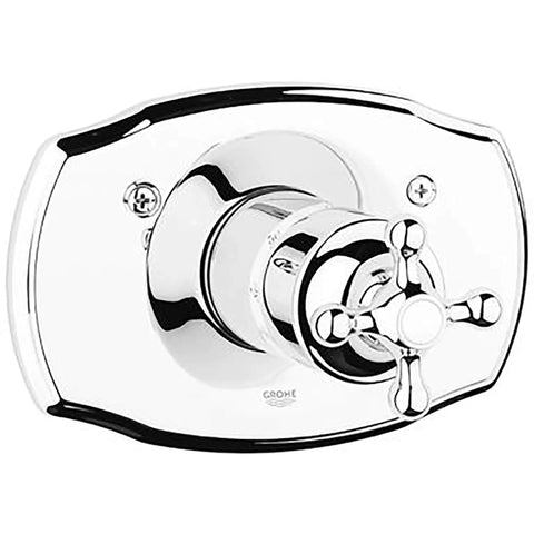 Central Thermostatic Valve Trim - Brushed Nickel InfinityFinish