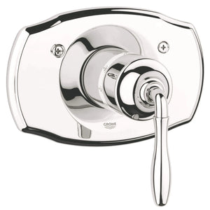 [19614BE0] Central Thermostatic Valve Trim - GROHE StarLight Chrome