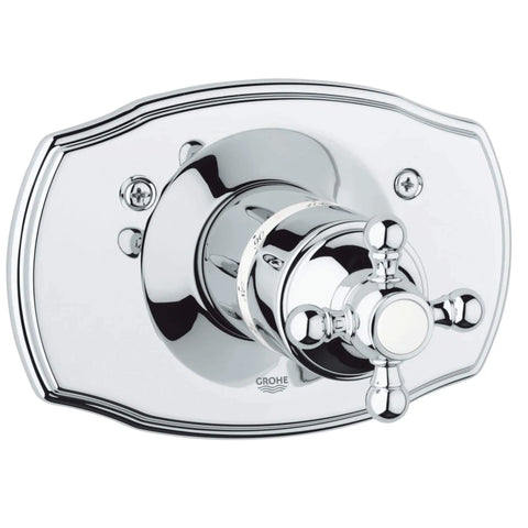 Central Thermostatic Valve Trim - GROHE StarLight Chrome