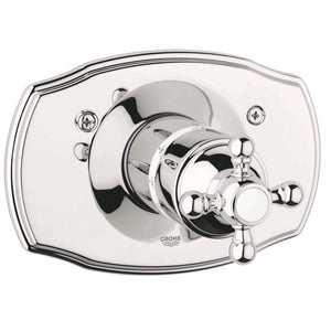 [19615BE0] Central Thermostatic Valve Trim - GROHE StarLight Chrome