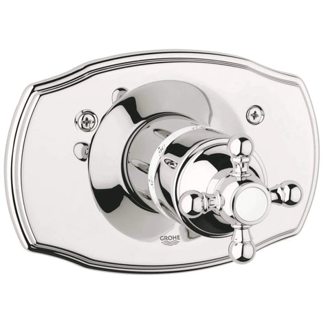 Central Thermostatic Valve Trim - Polished Nickel InfinityFinish