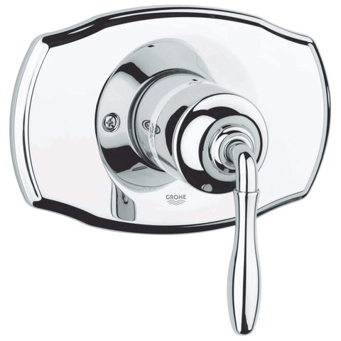Pressure Balance Valve Trim with Lever Handle - GROHE StarLight Chrome
