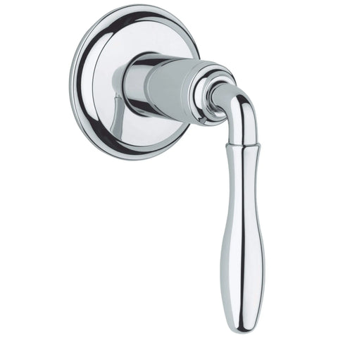 Volume Control Valve Trim with Lever Handle - GROHE StarLight Chrome