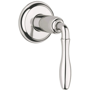 [19828BE0] Volume Control Valve Trim with Lever Handle - GROHE StarLight Chrome