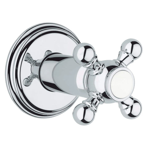 Volume Control Valve Trim with Cross Handle - GROHE StarLight Chrome