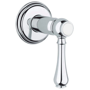 [19837000] Volume Control Valve Trim with Lever Handle - GROHE StarLight Chrome