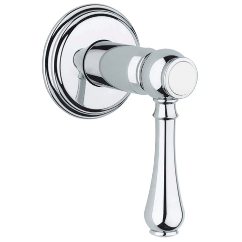Volume Control Valve Trim with Lever Handle - GROHE StarLight Chrome